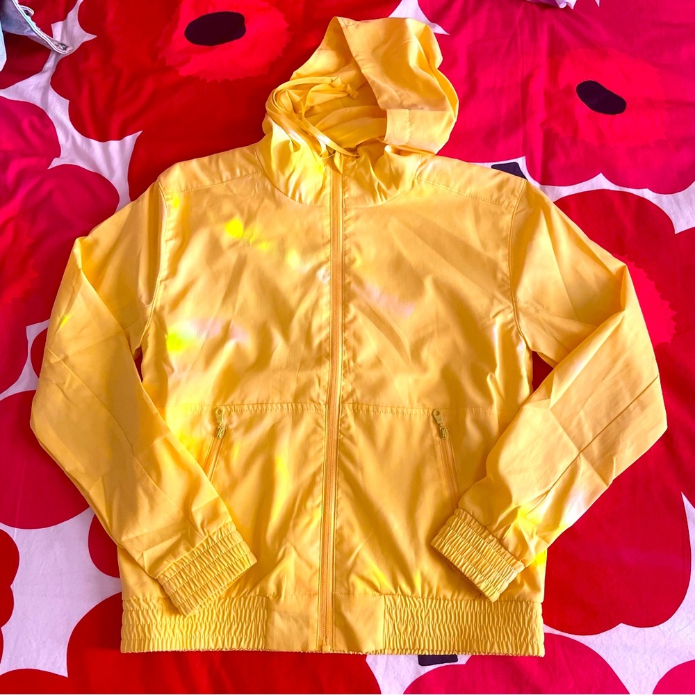 Girlfriend Collective Lemon Summit cropped jacket